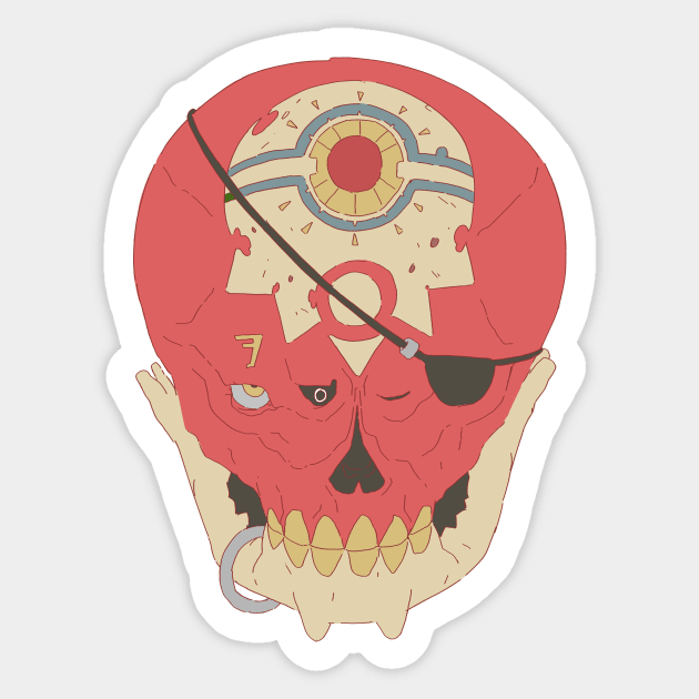 The Brain Sticker by Luc de Haan